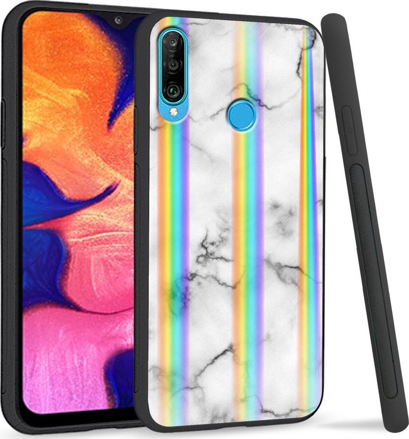 Super Fashion Etui Rainbow Series na Huawei P30 Lite 1