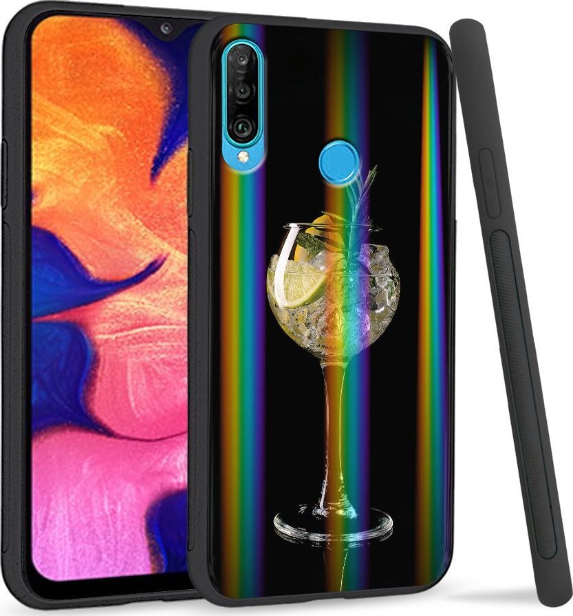 Super Fashion Etui Rainbow Series na Huawei P30 Lite Drink 1