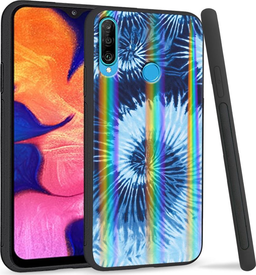 Super Fashion Etui Rainbow Series na Huawei P30 Lite Twister 1