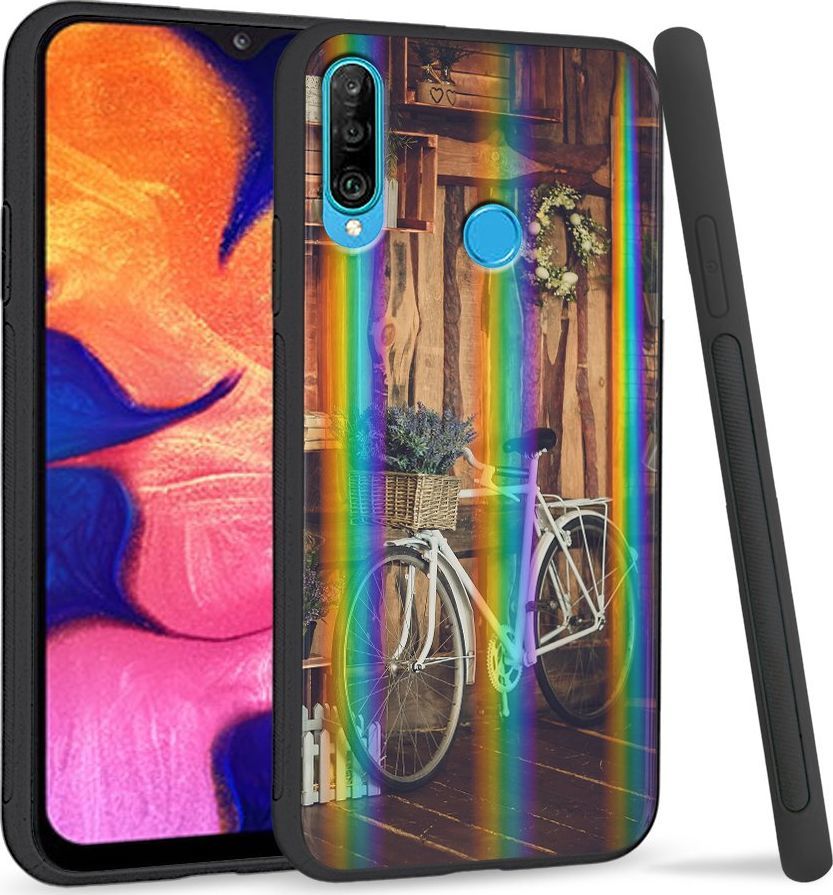 Super Fashion Etui Rainbow Series na Huawei P30 Lite Leśna polana 1