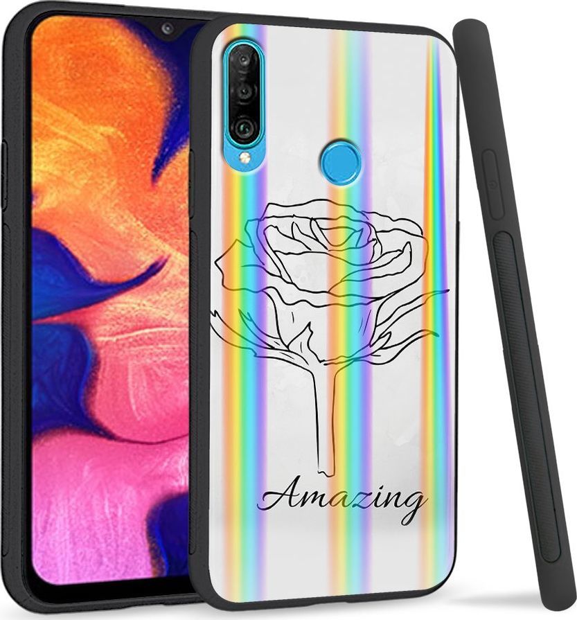 Super Fashion Etui Rainbow Series na Huawei P30 Lite Amazing 1