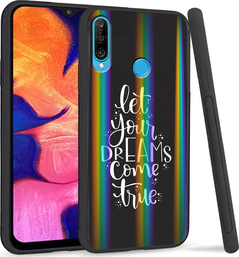 Super Fashion Etui Rainbow Series na Huawei P30 Lite Twoje marzenia 1