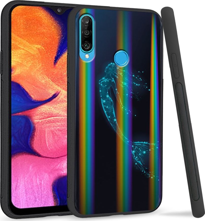 Super Fashion Etui Rainbow Series na Huawei P30 Lite Syrenka 1