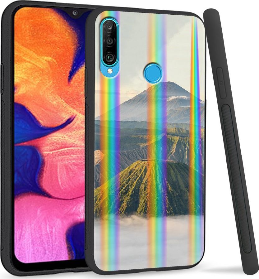 Super Fashion Etui Rainbow Series na Huawei P30 Lite Wulkan 1