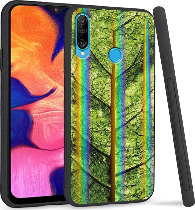 Super Fashion Etui Rainbow Series na Huawei P30 Lite Blaszka liscia 1
