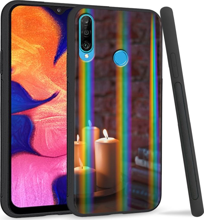 Super Fashion Etui Rainbow Series na Huawei P30 Lite Romantyzm 1