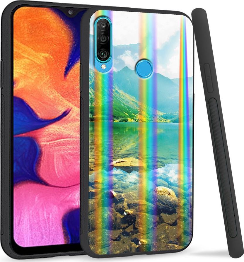 Super Fashion Etui Rainbow Series na Huawei P30 Lite Jezioro 1