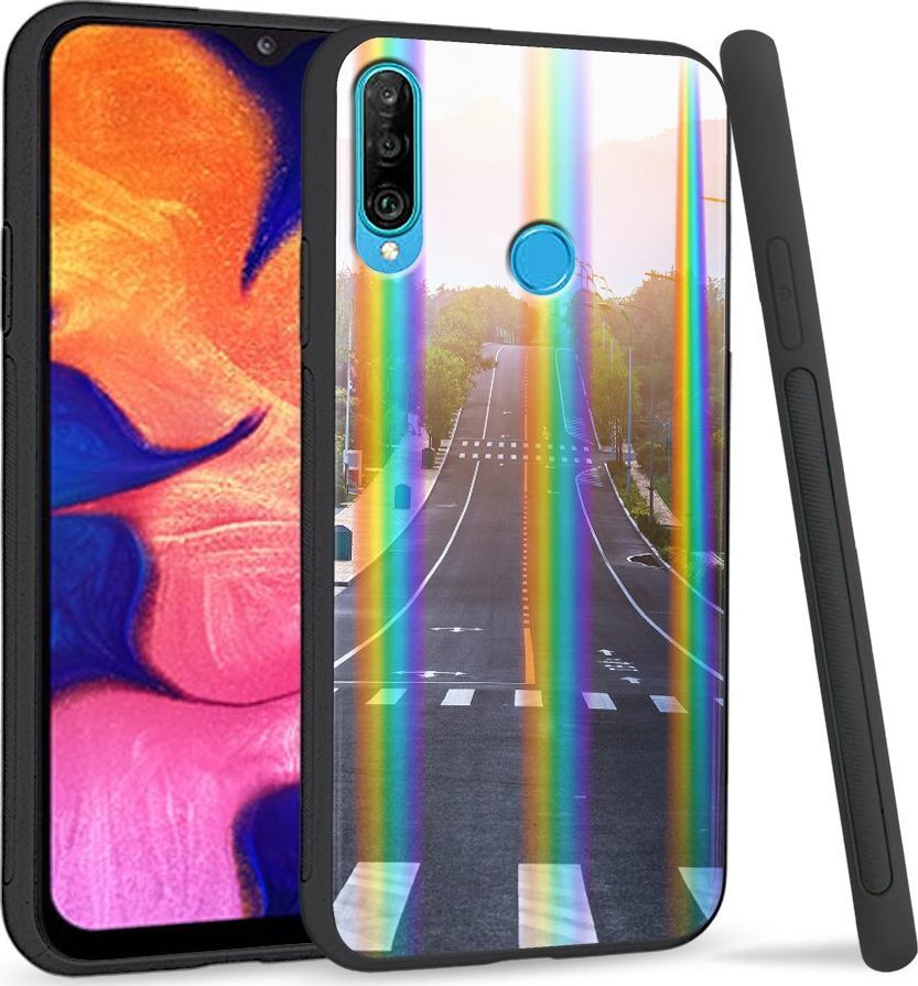 Super Fashion Etui Rainbow Series na Huawei P30 Lite Droga w górę 1
