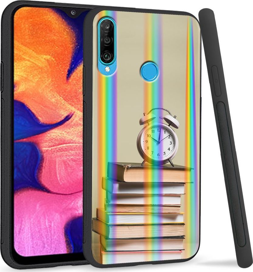 Super Fashion Etui Rainbow Series na Huawei P30 Lite Budzik 1