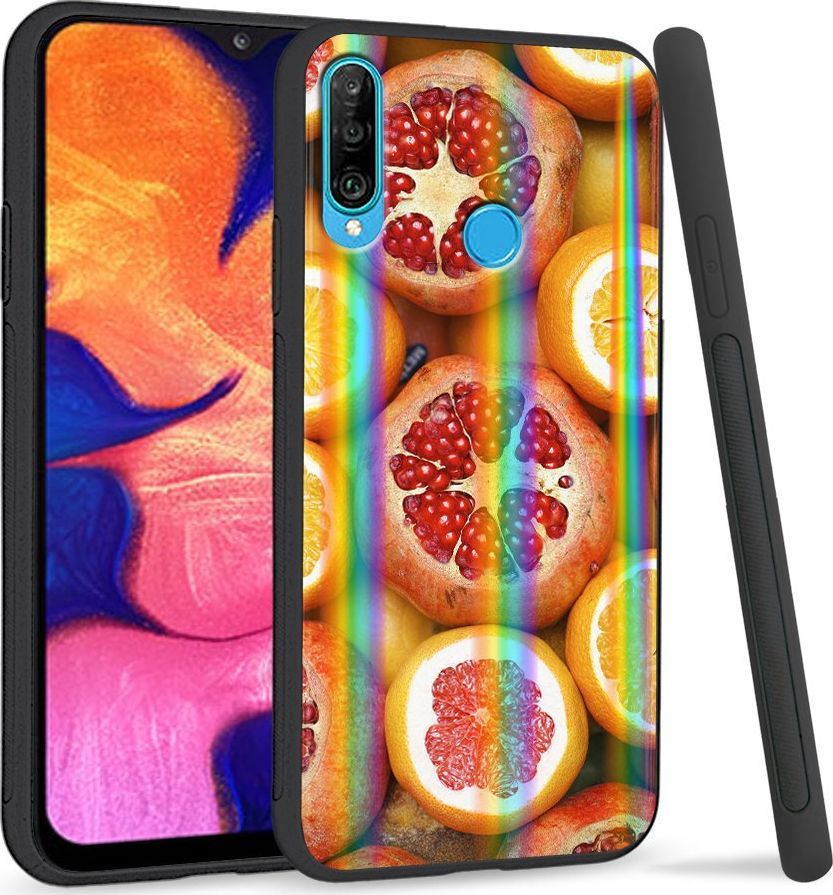 Super Fashion Etui Rainbow Series na Huawei P30 Lite Fruits 1