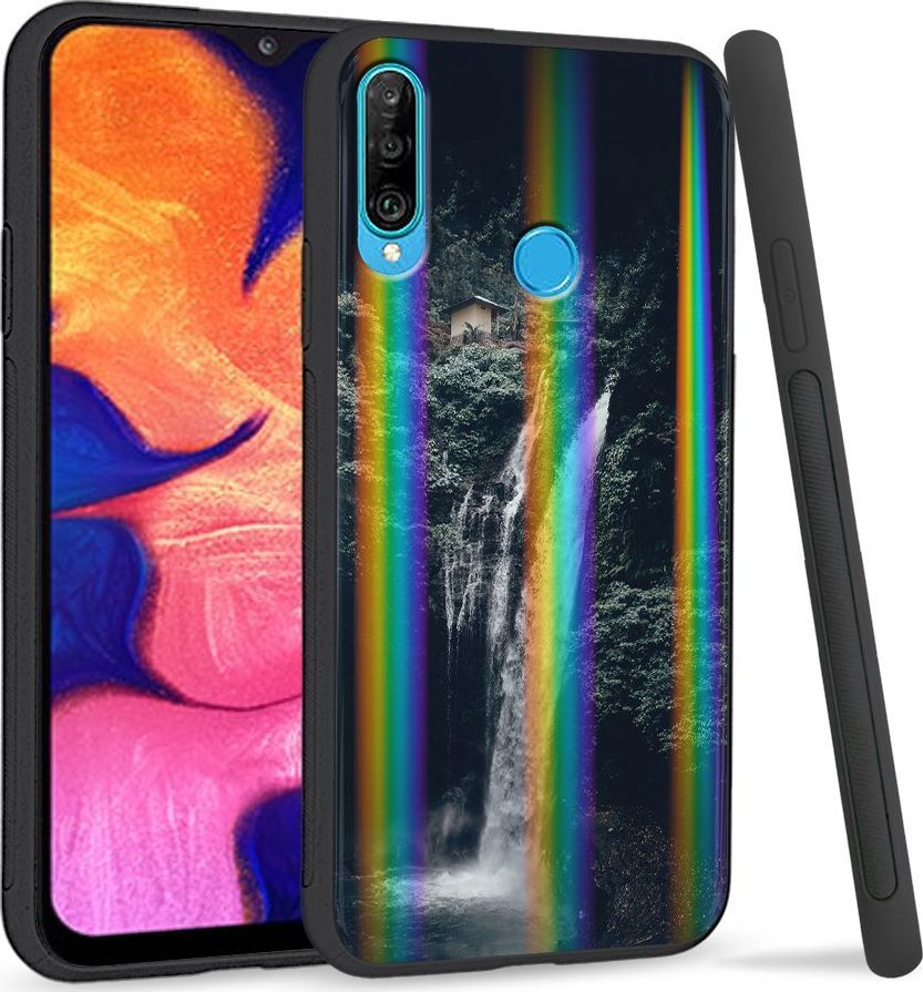 Super Fashion Etui Rainbow Series na Huawei P30 Lite Wodospad 1