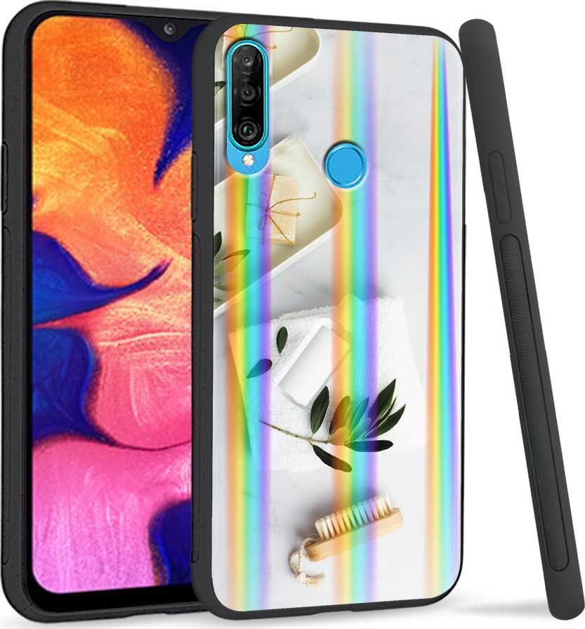Super Fashion Etui Rainbow Series na Huawei P30 Lite Ulubiony zestaw 1