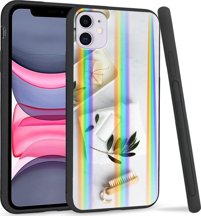 Super Fashion Etui Rainbow Series na Apple iPhone 11 Ulubiony zestaw 1