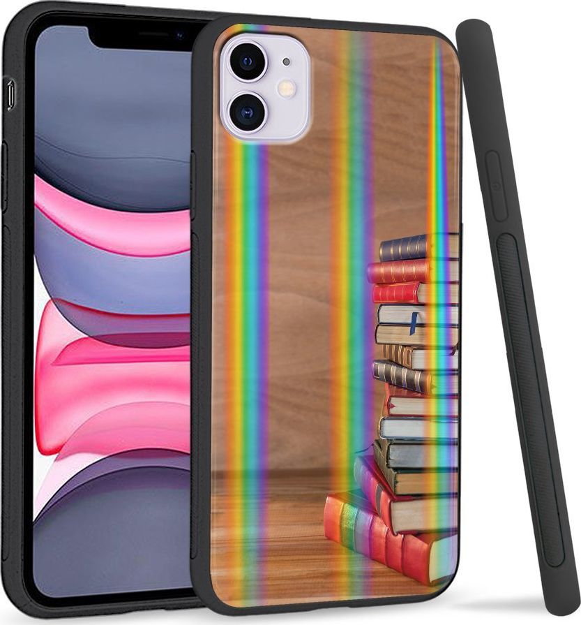 Super Fashion Etui Rainbow Series na Apple iPhone 11 Książki 1
