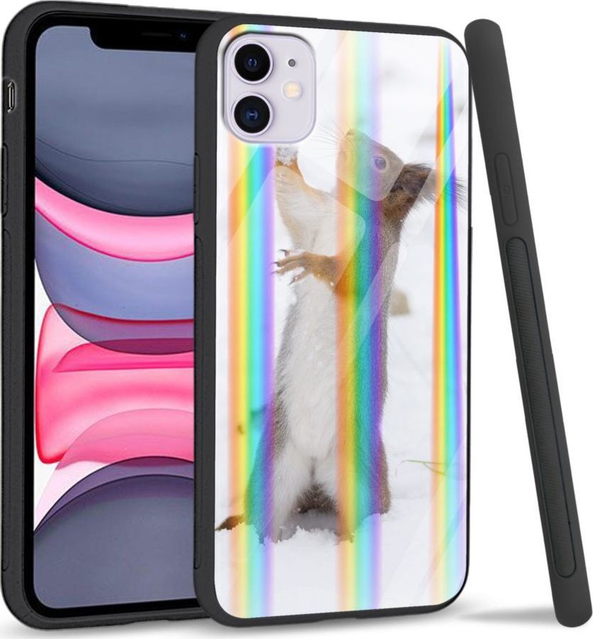Super Fashion Etui Rainbow Series na Apple iPhone 11 Snow squirrel 1
