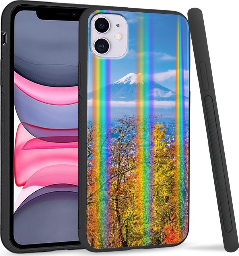 Super Fashion Etui Rainbow Series na Apple iPhone 11 Widk vulkan 1