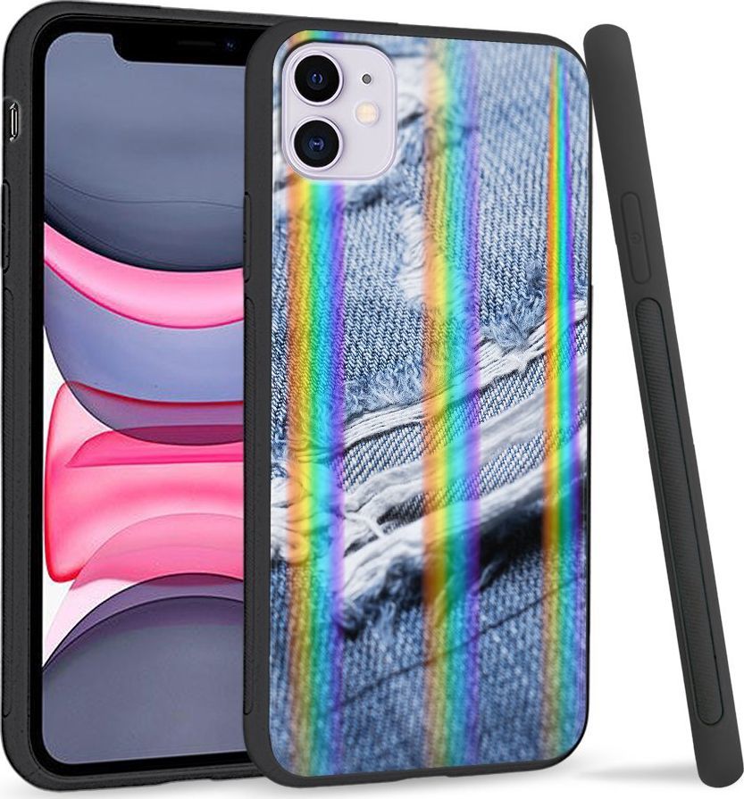 Super Fashion Etui Rainbow Series na Apple iPhone 11 Dziury 1
