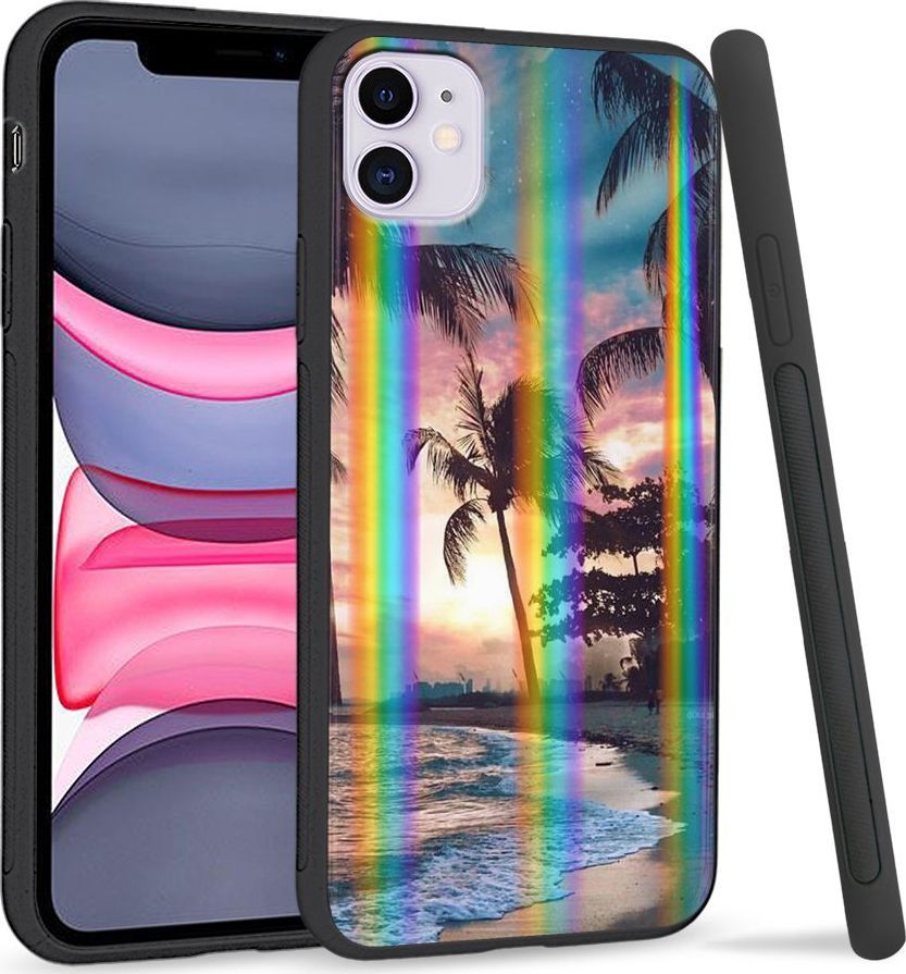 Super Fashion Etui Rainbow Series na Apple iPhone 11 Tropical Beach 1