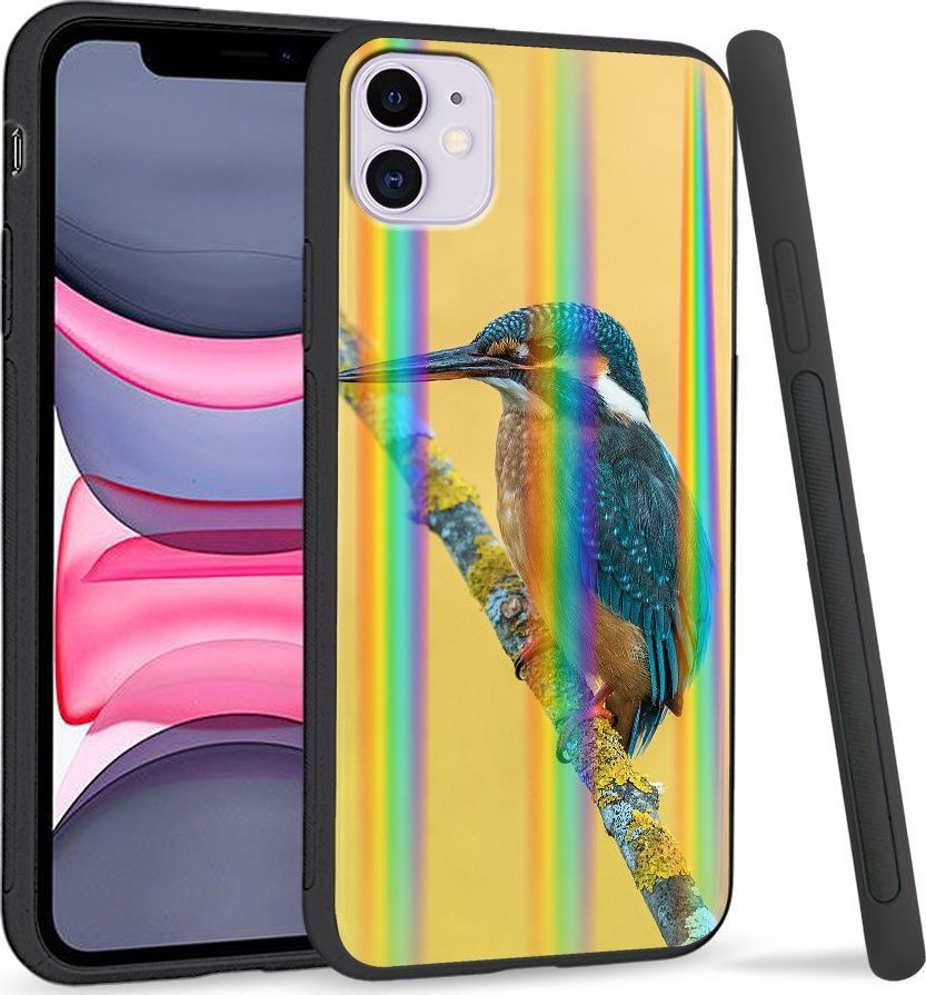 Super Fashion Etui Rainbow Series na Apple iPhone 11 Zimorodek 1
