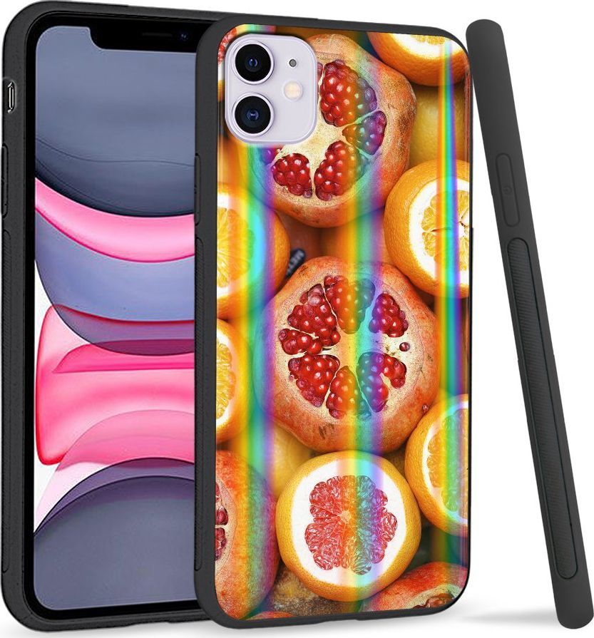 Super Fashion Etui Rainbow Series na Apple iPhone 11 Fruits 1