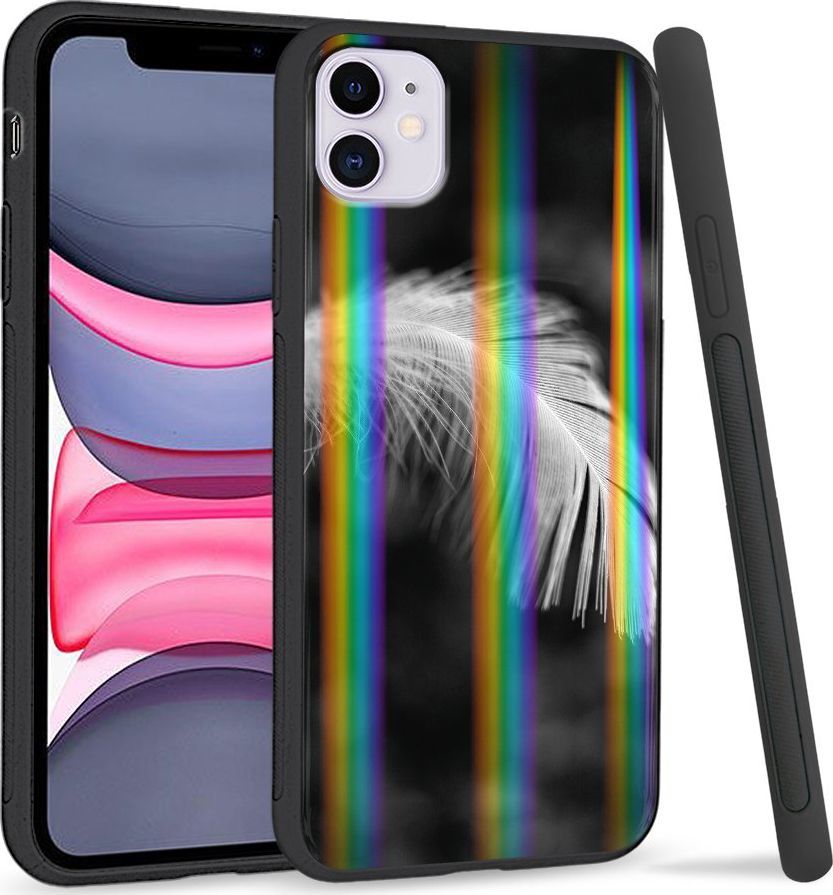 Super Fashion Etui Rainbow Series na Apple iPhone 11 Pióro 1