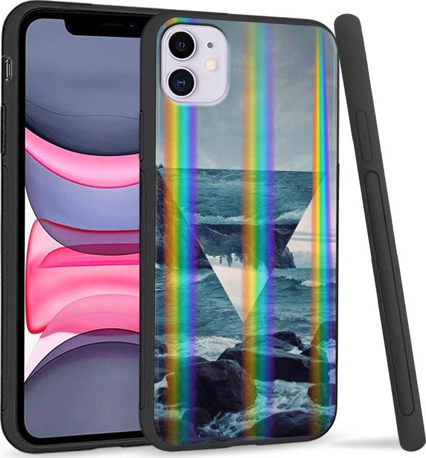 Super Fashion Etui Rainbow Series na Apple iPhone 11 Sea Triangle 1