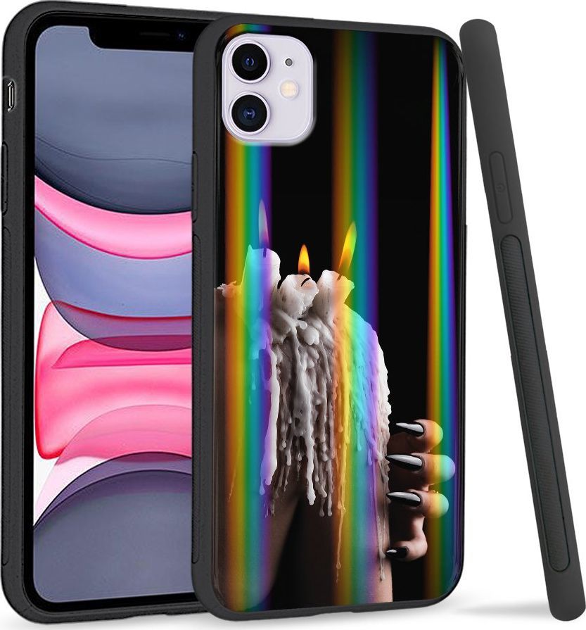 Super Fashion Etui Rainbow Series na Apple iPhone 11 Wosk 1