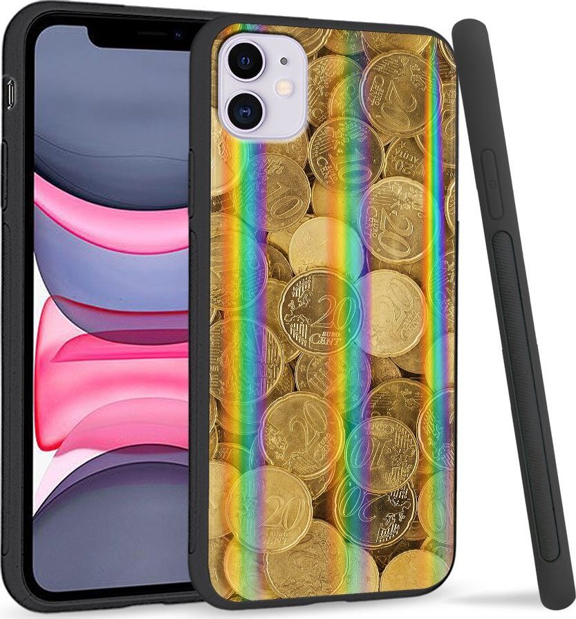 Super Fashion Etui Rainbow Series na Apple iPhone 11 Coins 1