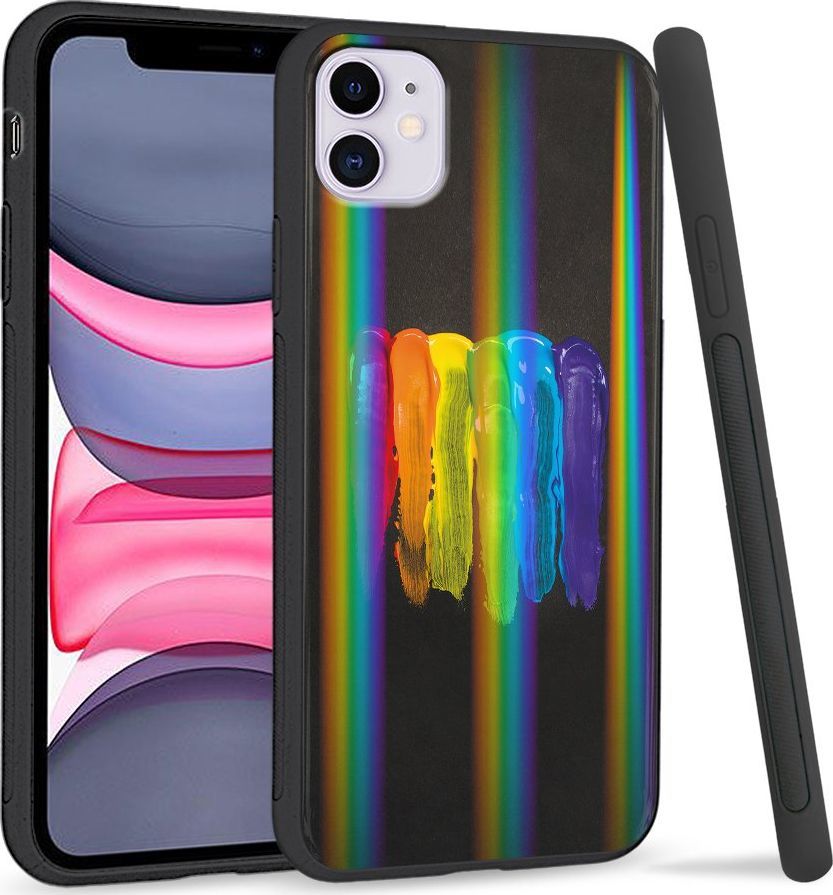 Super Fashion Etui Rainbow Series na Apple iPhone 11 Zabarwienie 1