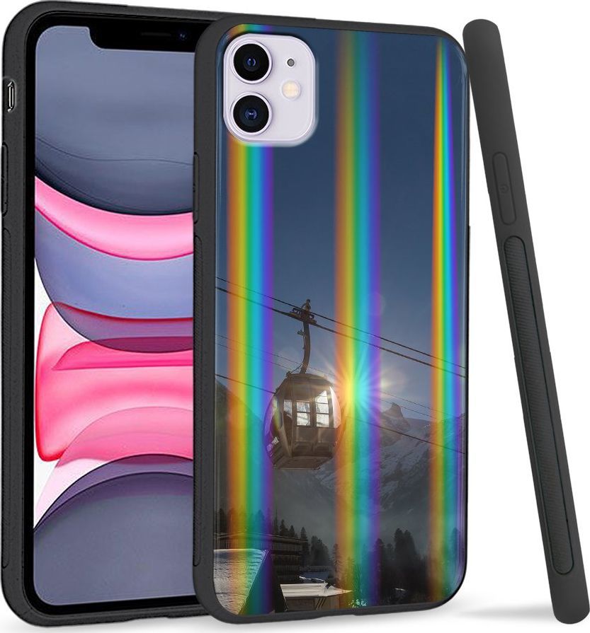 Super Fashion Etui Rainbow Series na Apple iPhone 11 Kolejka linowa 1