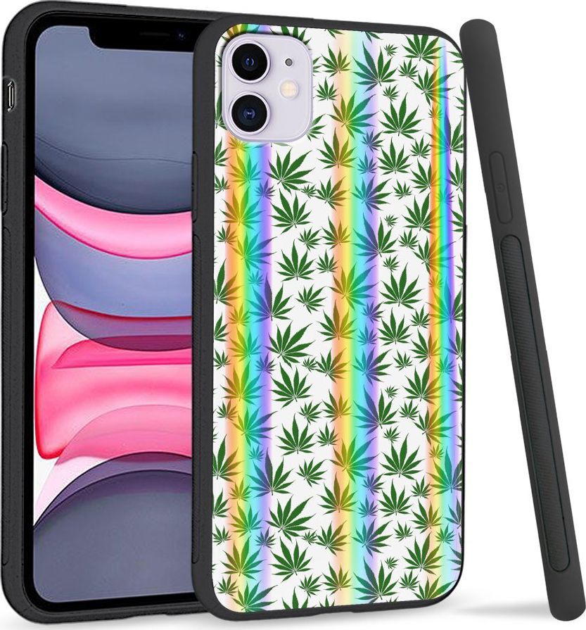 Super Fashion Etui Rainbow Series na Apple iPhone 11 Listki 1