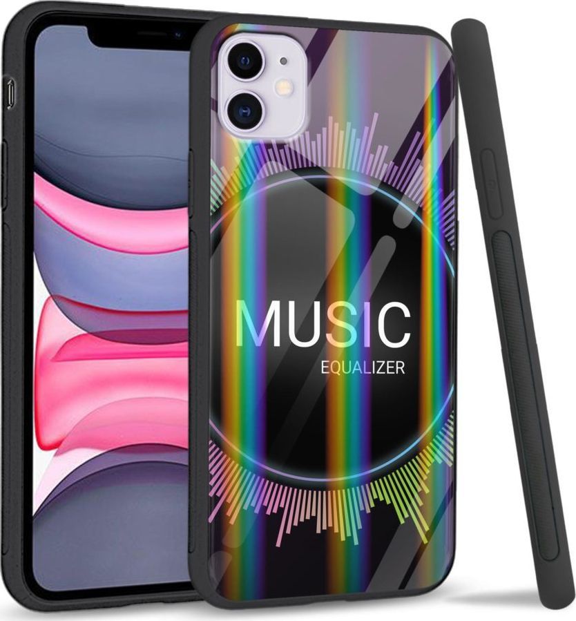 Super Fashion Etui Rainbow Series na Apple iPhone 11 Music equalizer 1