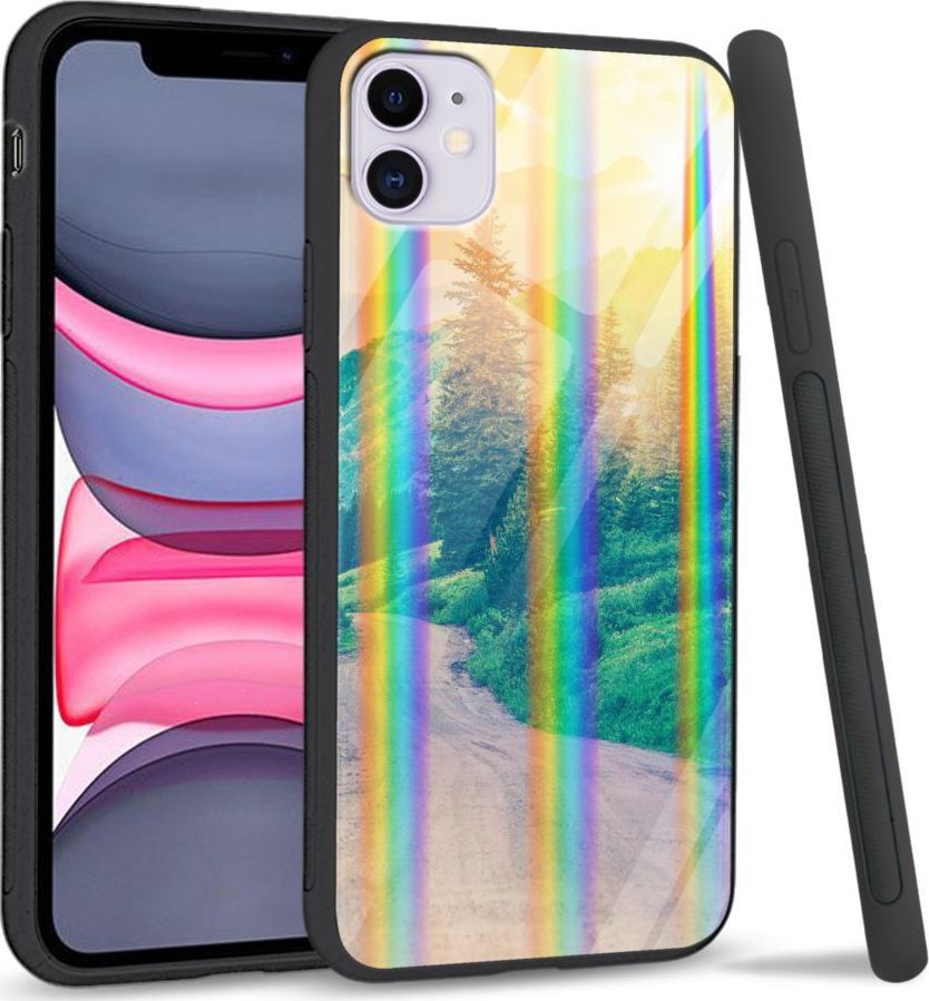 Super Fashion Etui Rainbow Series na Apple iPhone 11 Village roads 1