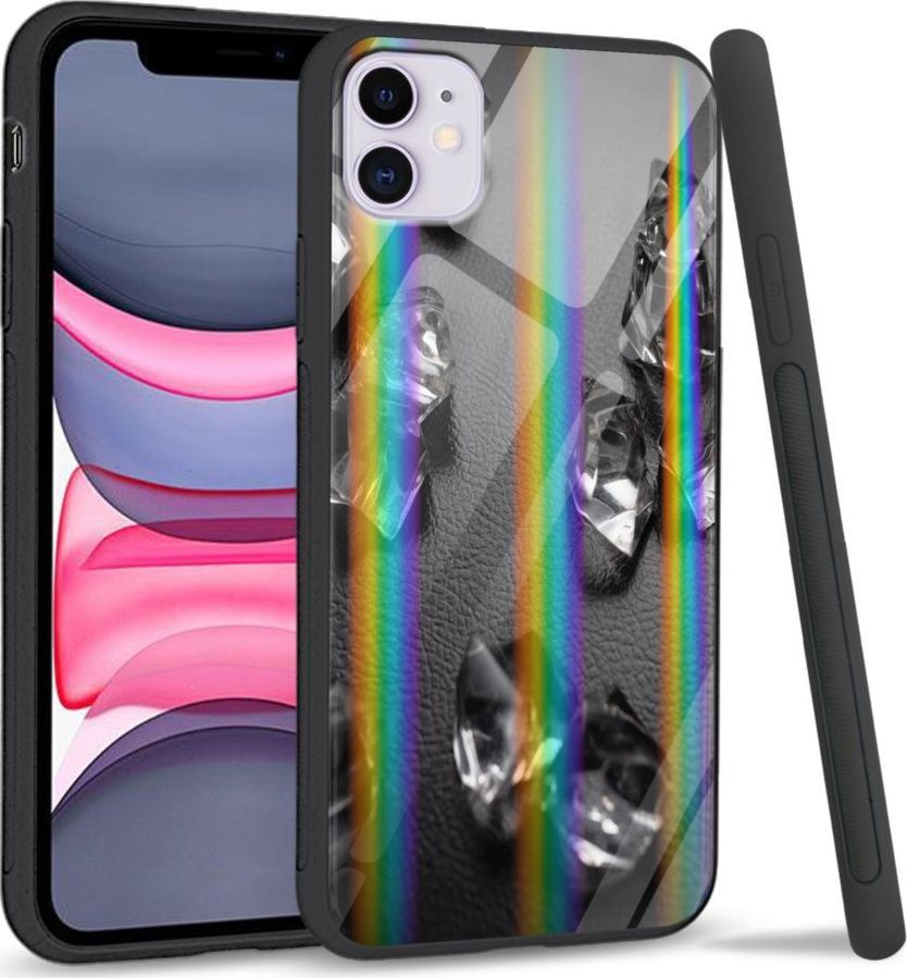 Super Fashion Etui Rainbow Series na Apple iPhone 11 Glass Cube 1