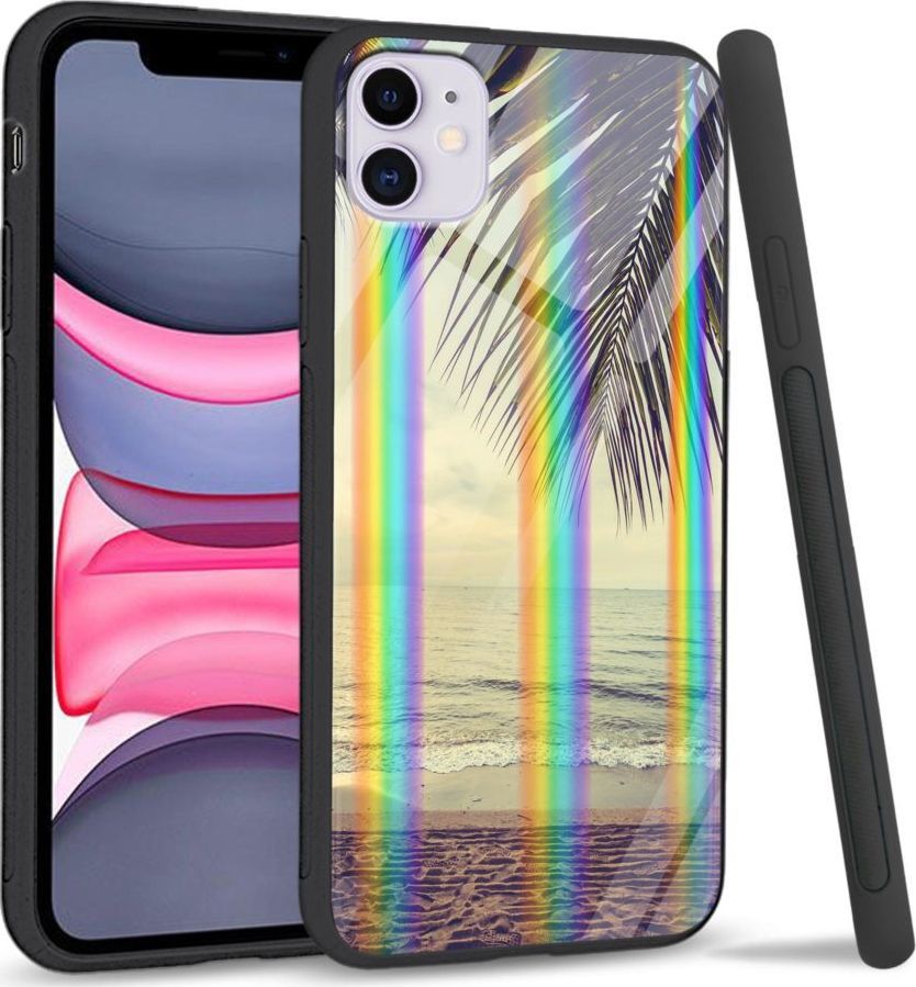 Super Fashion Etui Rainbow Series na Apple iPhone 11 Beach side 1