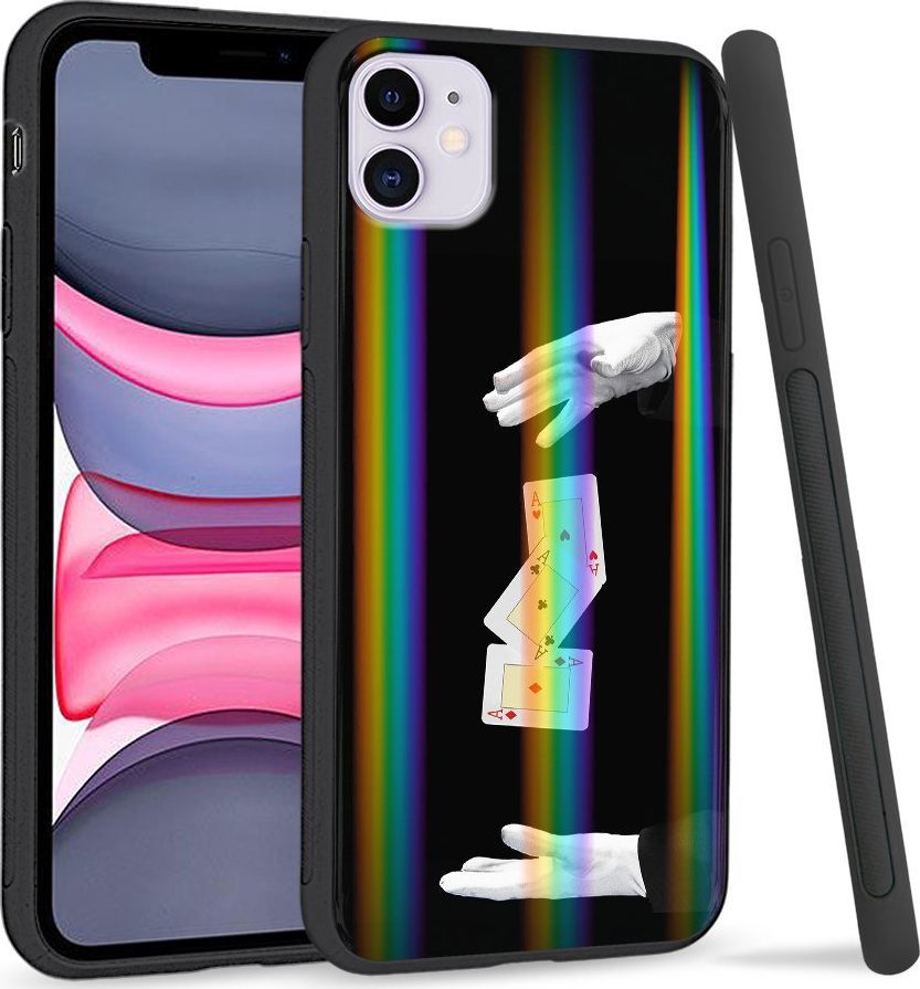 Super Fashion Etui Rainbow Series na Apple iPhone 11 Trzy asy 1