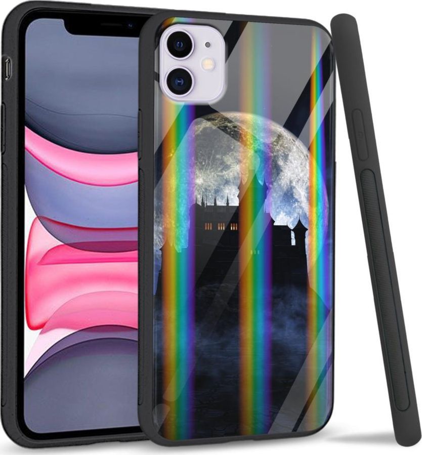 Super Fashion Etui Rainbow Series na Apple iPhone 11 Moon castle 1