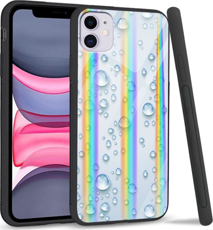 Super Fashion Etui Rainbow Series na Apple iPhone 11 Droplets 1