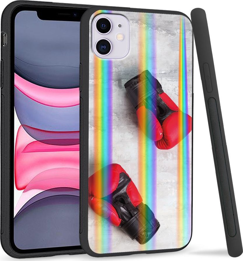 Super Fashion Etui Rainbow Series na Apple iPhone 11 Nowe rękawice 1
