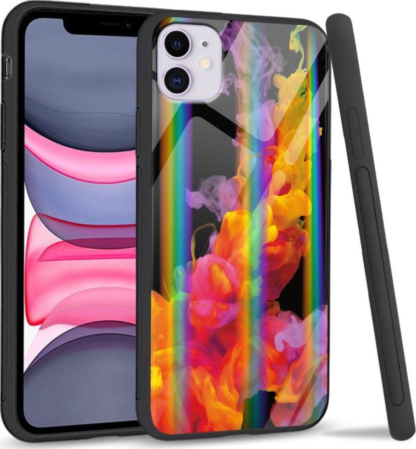 Super Fashion Etui Rainbow Series na Apple iPhone 11 Color test 1
