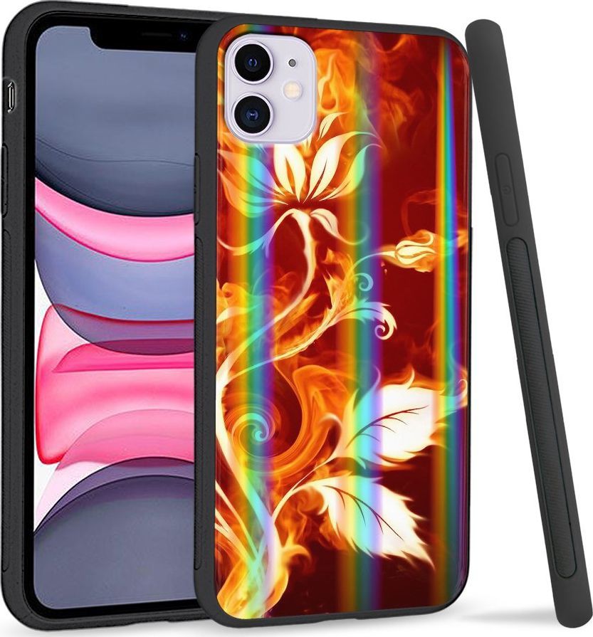 Super Fashion Etui Rainbow Series na Apple iPhone 11 Frozen Flower 1
