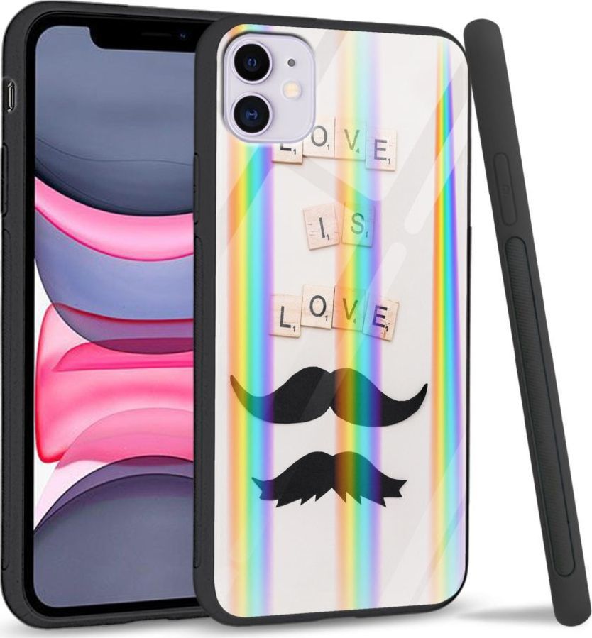 Super Fashion Etui Rainbow Series na Apple iPhone 11 Love is love 1