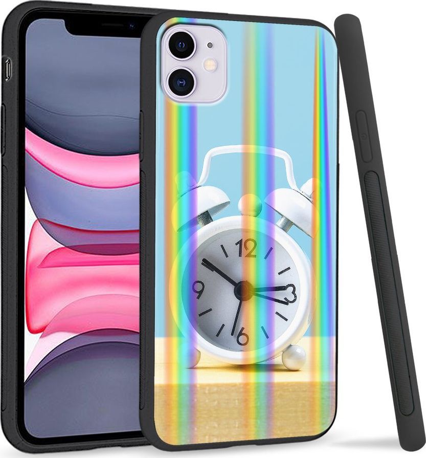 Super Fashion Etui Rainbow Series na Apple iPhone 11 Czas wstawać 1