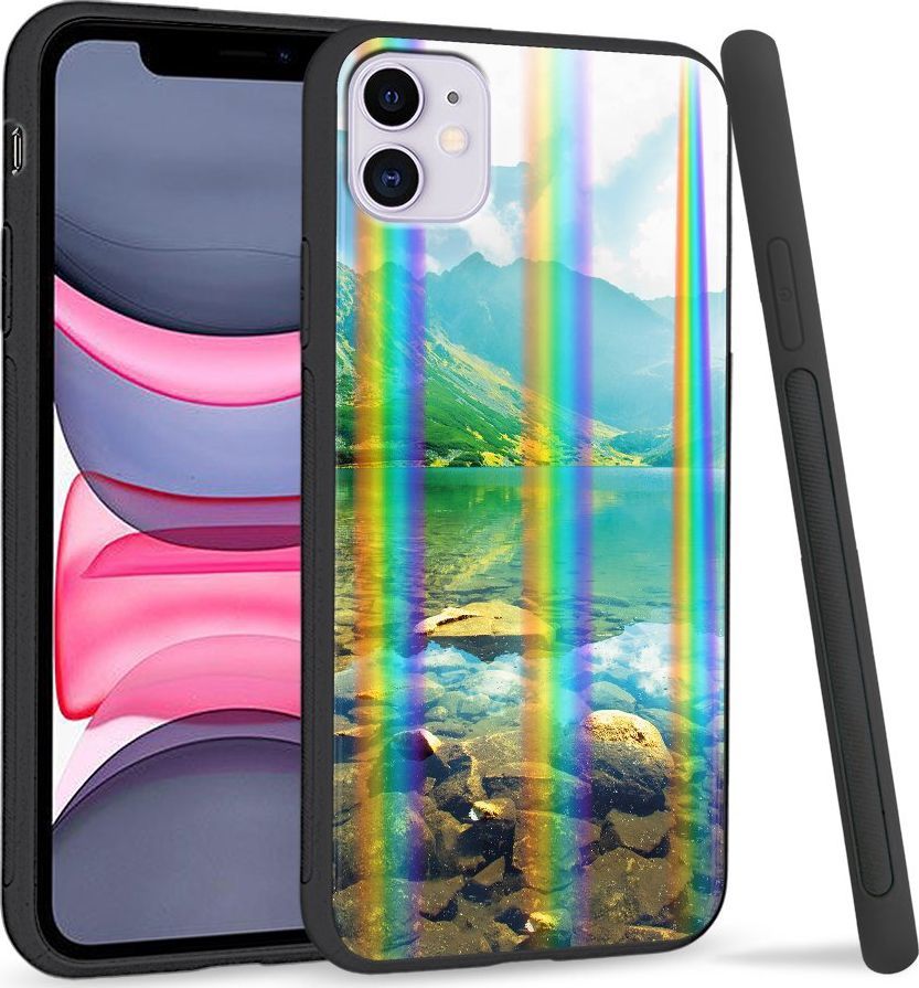 Super Fashion Etui Rainbow Series na Apple iPhone 11 Jezioro 1