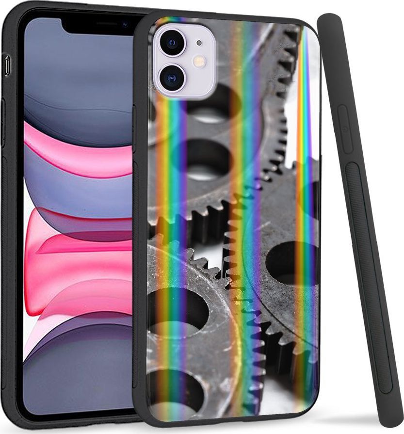 Super Fashion Etui Rainbow Series na Apple iPhone 11 Koła zębate 1
