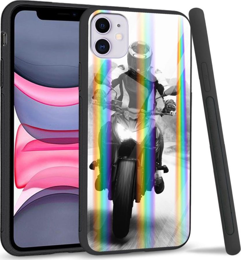 Super Fashion Etui Rainbow Series na Apple iPhone 11 Racer 1