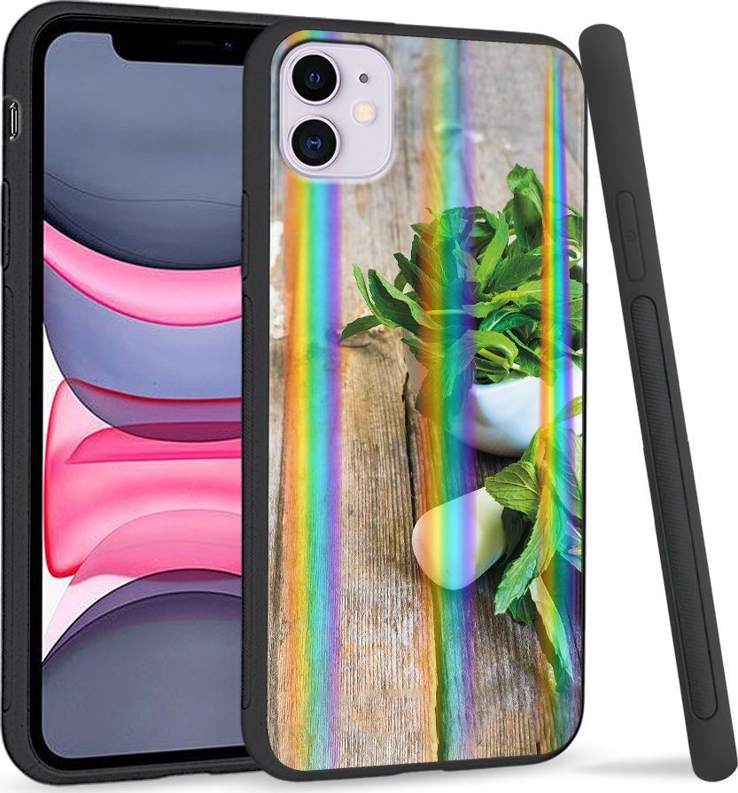 Super Fashion Etui Rainbow Series na Apple iPhone 11 Mięta 1
