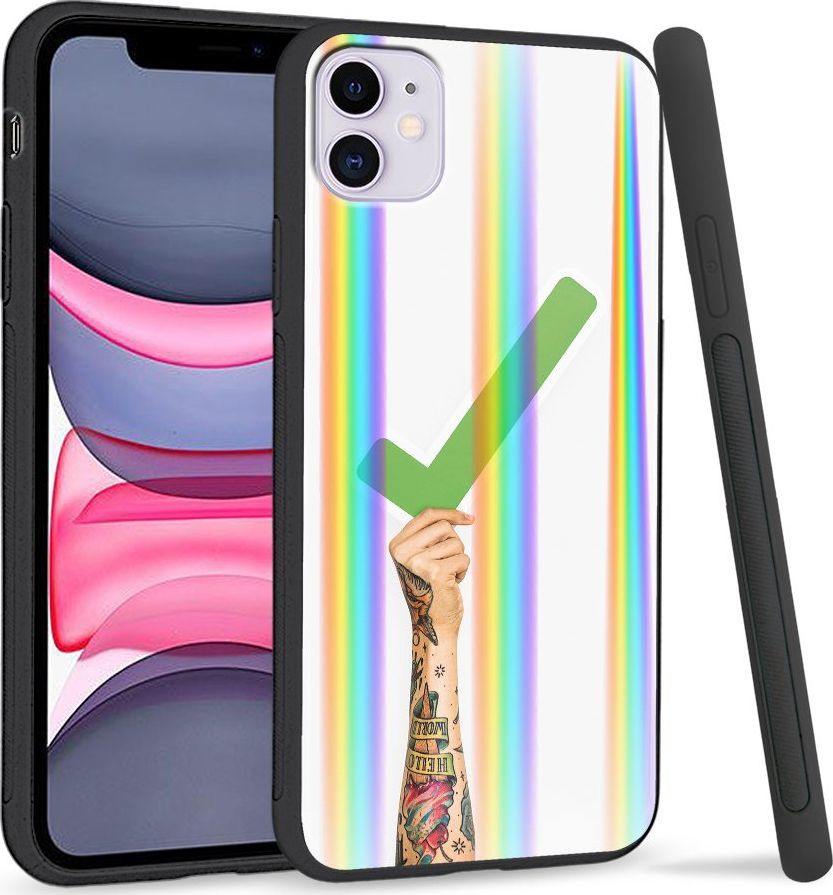 Super Fashion Etui Rainbow Series na Apple iPhone 11 Jestem na tak 1