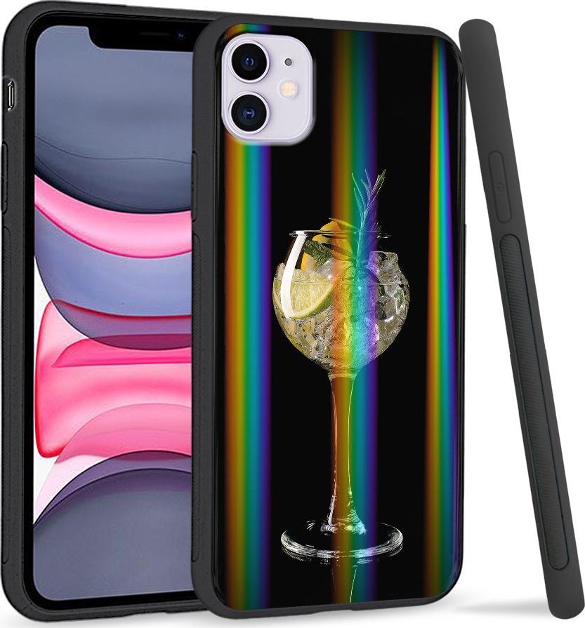 Super Fashion Etui Rainbow Series na Apple iPhone 11 Drink 1