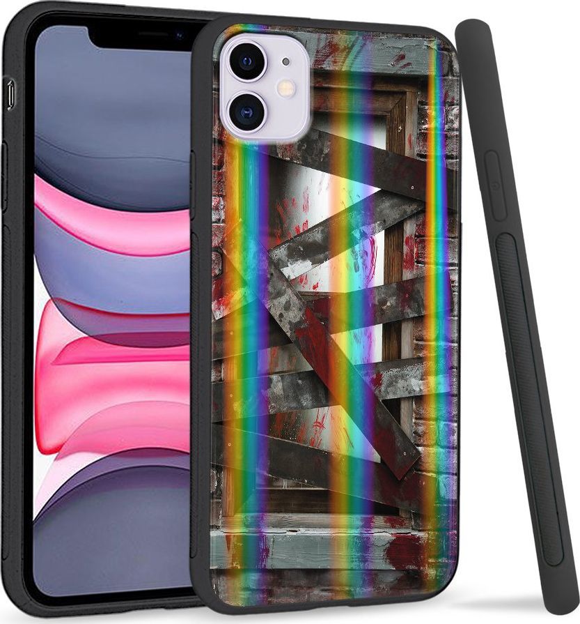 Super Fashion Etui Rainbow Series na Apple iPhone 11 Straszny dom 1